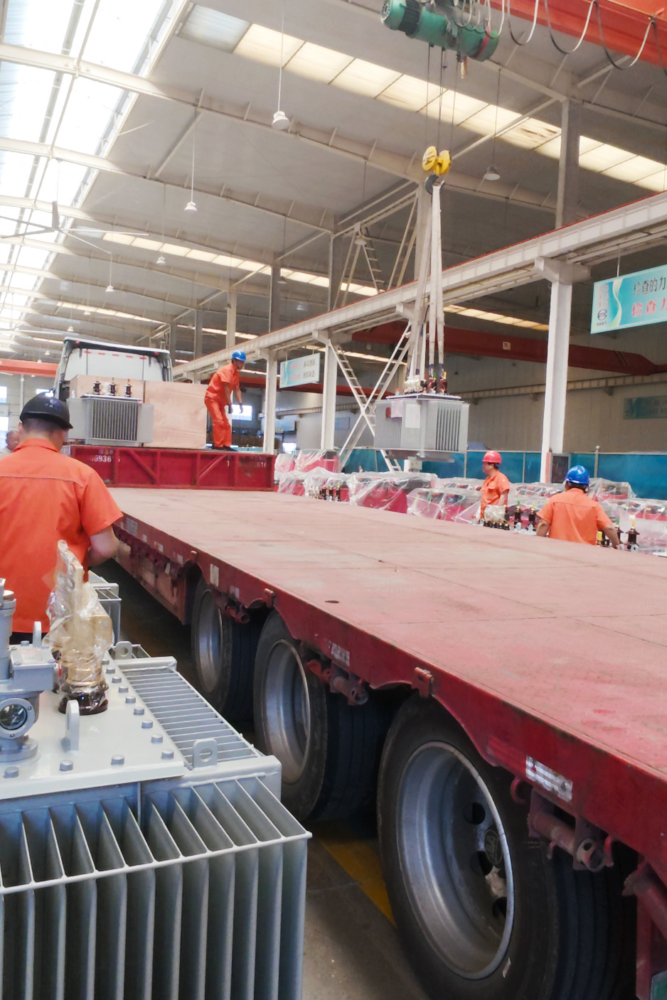 20×1000kVA Oil-Immersed Transformers and 2×1000kVA Dry-Type Transformers Ready for Shipment to Kyrgyzstan