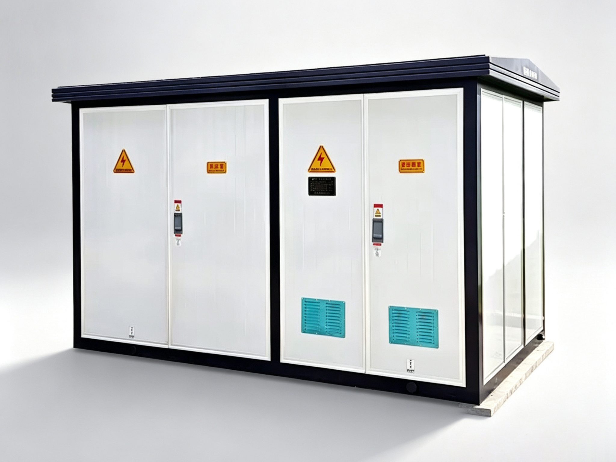 Small street lamp distribution substation box-type transformer station