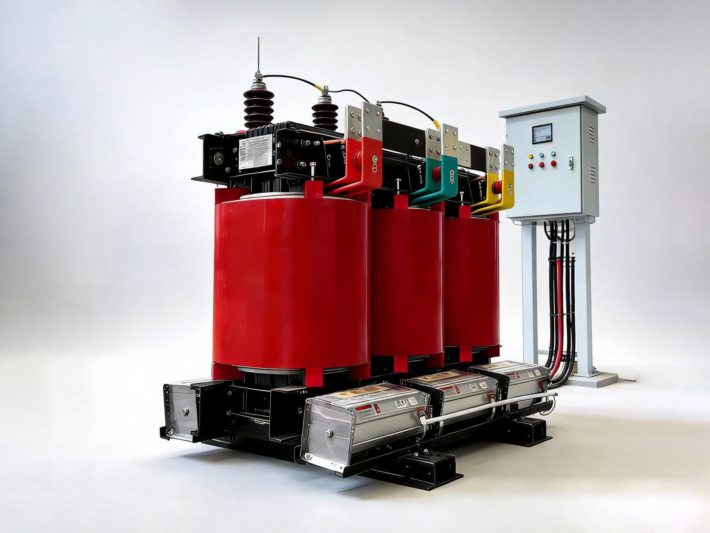 Indoor fireproof dry-type power transformer
