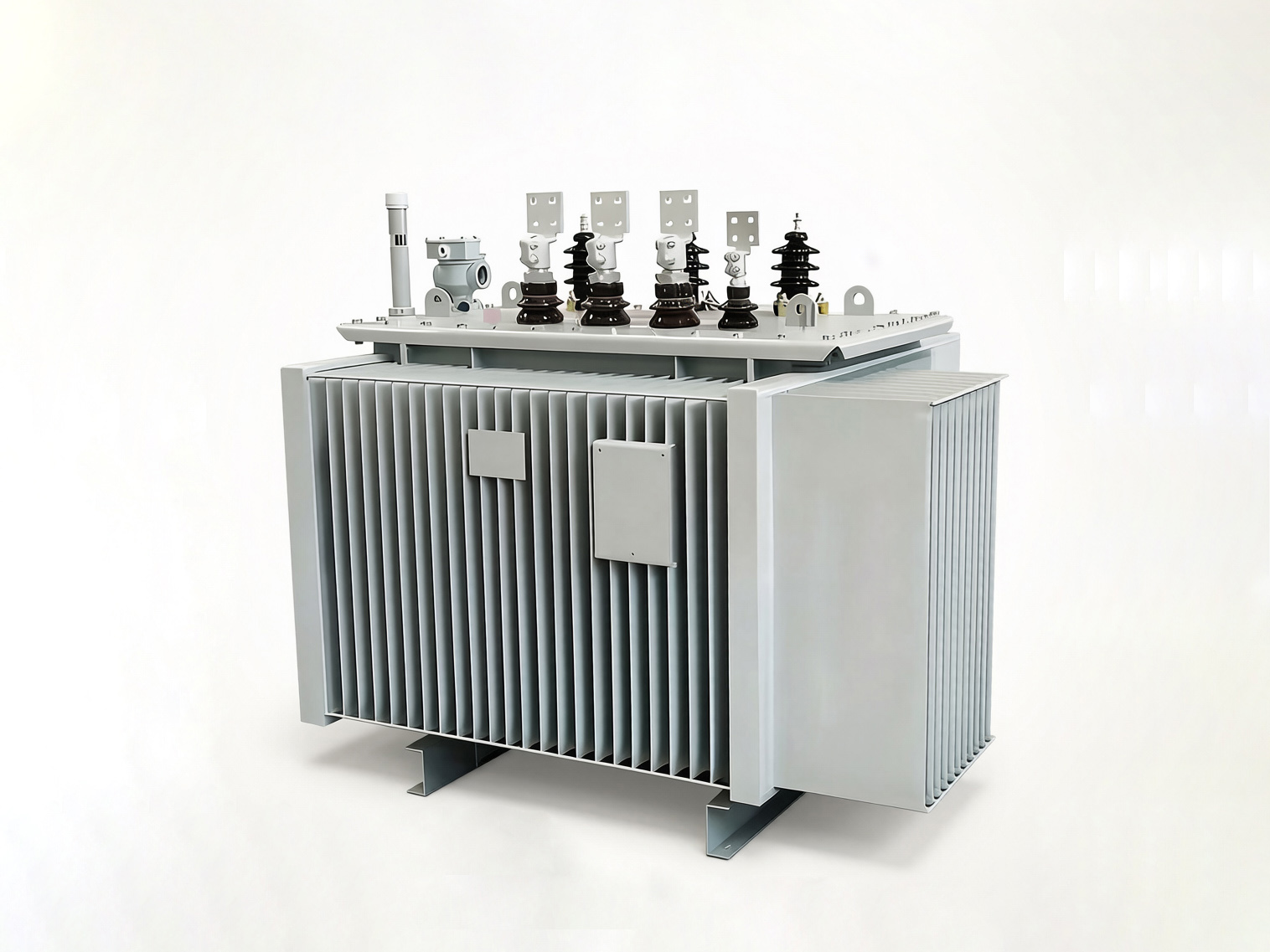 Fully sealed corrugated oil tank oil-immersed transformer