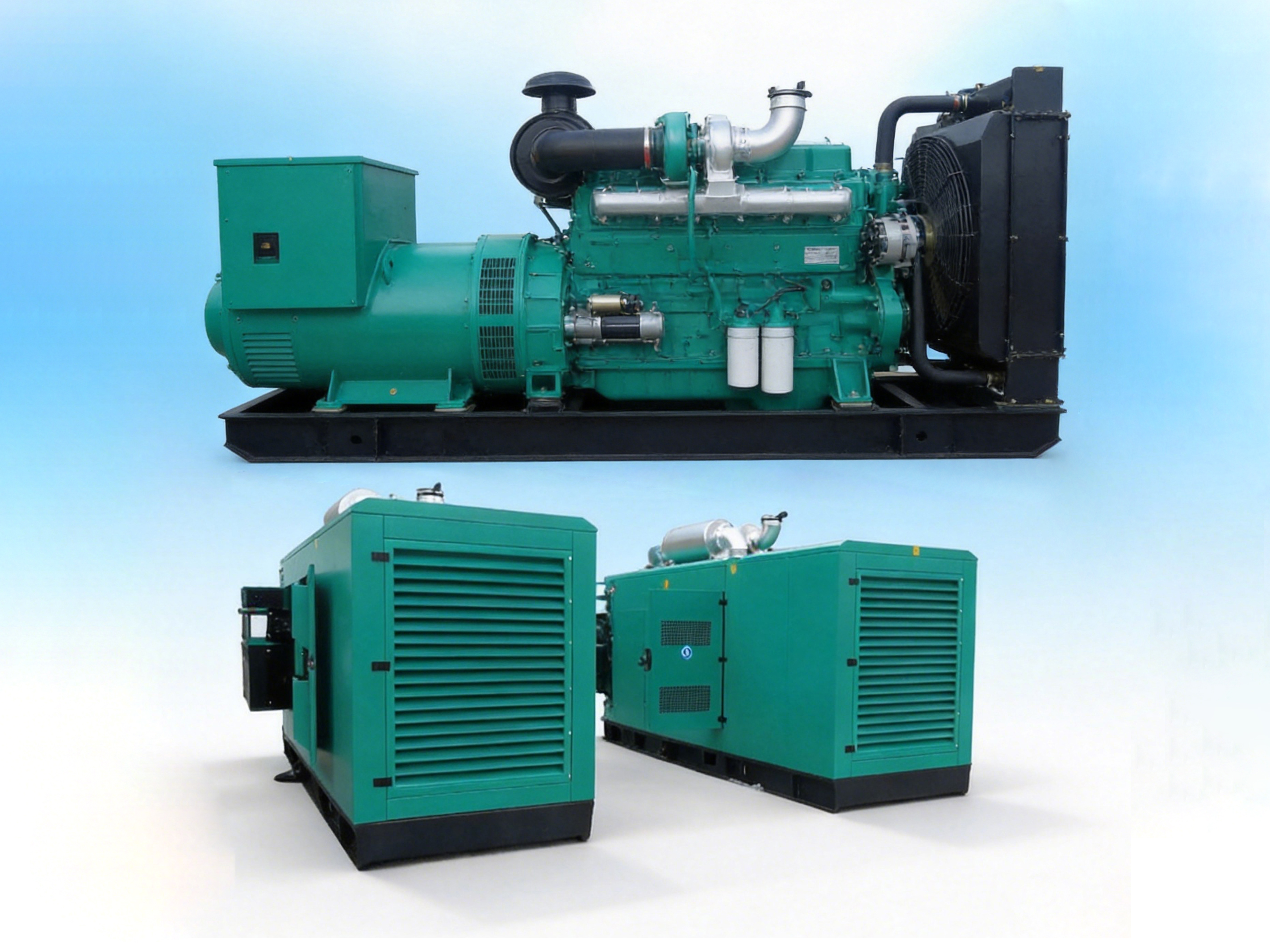 Diesel Generator Sets diesel generator set full view