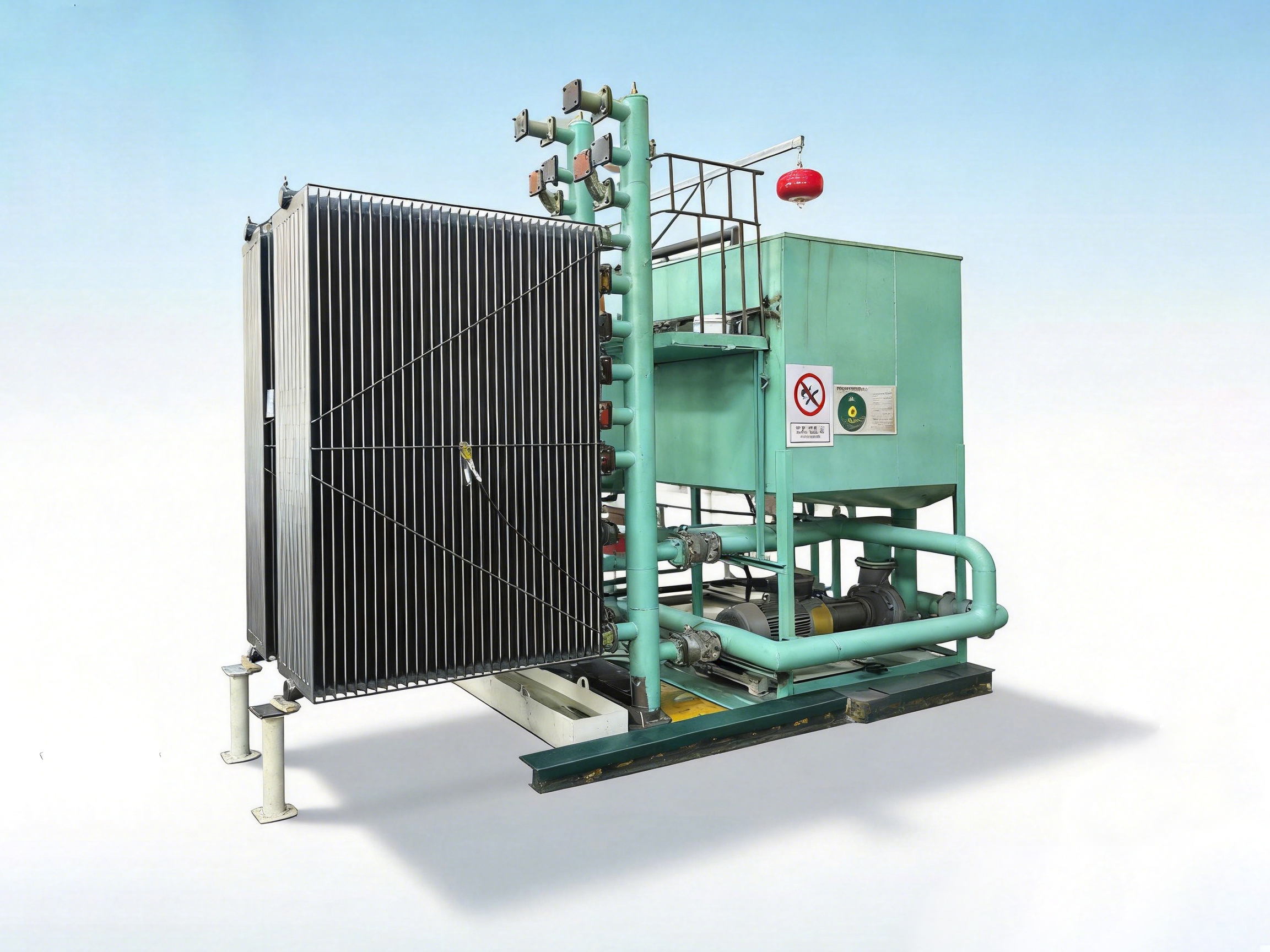 Power transformer cooling oil tank